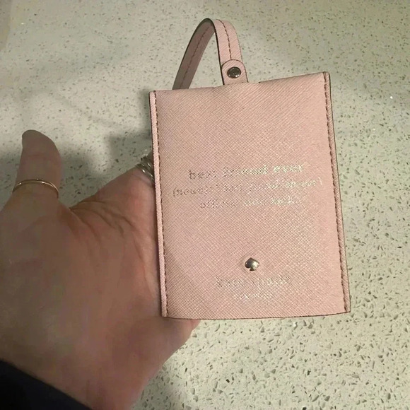 Kate Spade Wedding Bells Best Friend Luggage Tag - Picture 3 of 3